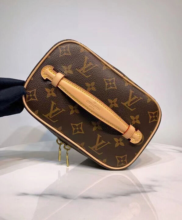 Louis Vuitton NICE mini cosmetic bag Brown